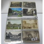 Castleton - Derbyshire, Approximately Sixty Early XX Century and Later Picture Postcards, to include