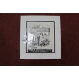 The Railway Children Advertisement, black pen signed by Agutter, Sheridan, Cribbins, Thomsett,