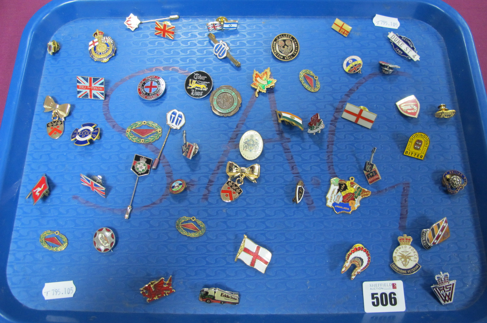 A Collection of Enamel Pins/Badges, including Boddingtons Bitter, British Legion, Help For Heroes,