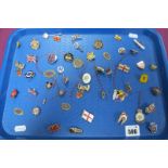 A Collection of Enamel Pins/Badges, including Boddingtons Bitter, British Legion, Help For Heroes,