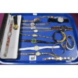 Gems TV and Other Ladies Wristwatches :- One Tray