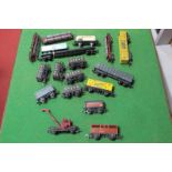Over Fifteen 'OO' Scale Four Wheel Wagons, by Hornby, Lima and others, playworn.