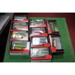 Ten EFE 'OO' Scale Buses, all difference, boxed.