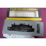 An 'N' Gauge Standard Class 3MT 2-6-2 Locomotive, by Graham Farish, appears used, cased DCC.