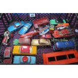 A Quantity of Original Dinky, Corgi, Matchbox and Other, all playworn.