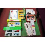 Six Corgi Classic and Similar Boxed Sets, including four National Resources vans, British Rail and