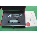 A 'OO' Scale Limited Edition 4-6-0 'Mayflower' Locomotive with Tender in LNER Finish, with