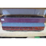 An 'O' Gauge/7mm Midland Region Easy Build Eight Wheel Brake End, Interior Detail, boxed.