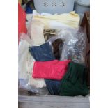 Dents of Worcester, kid and other gloves, leather case etc:- One Box