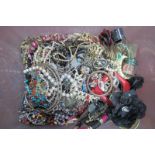 A Mixed Lot of Assorted Costume Jewellery :- One Box