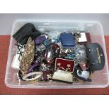 A Mixed Lot of Assorted Costume Jewellery, including cufflinks, necklaces, bracelets, earrings