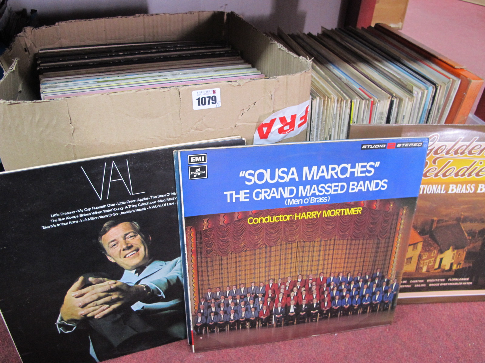 L.P. Records, mainly classical:- Two Boxes