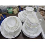 Wedgwood 'Campion' Pattern Dinnerware, of forty three pieces.