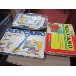 A 1960's Meccano Set No 6 and a 1970's Meccano Motorised Set No 2, both boxed, playworn, unchecked