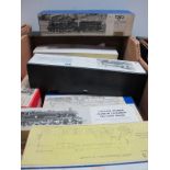 A Large Quantity of Spare 4mm Model Locomotives White Metal and Brass Parts by DJH/Wills and Others,