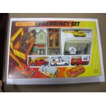 A 1979 Match box G-7 Gift Set - 'Emergency Set', appears complete, unused, boxed.