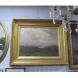 T.M.H --- Oil on Canvas of a Moorland Scene, signed bottom right