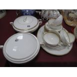 Royal Worcester 'Viceroy' Dinner Ware, of nineteen pieces, including two tureen's (one damaged).