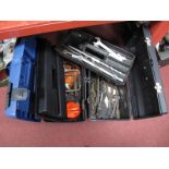 Two Tool Boxes, spanners, drills, etc.