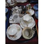 Crested Ware, including miniatures, commemorative ware, American jazz musician figures, etc:- One
