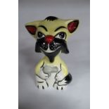 Lorna Bailey - Make My Day the Cat (Clint Eastwood), 12cm high.
