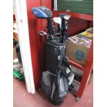 Callaway Big Bertha Golf Clubs, in a Top Flite golf bag.