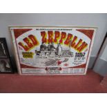 Led Zeppelin - Zeppelin Express Poster 1975. (some marks and creases), 61 x 85.5cm.