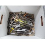 Tools - Pliers, spanners, files etc:- One Box