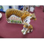 WITHDRAWN A Royal Crown Derby Paperweight 'Sumatran Tigress', gold stopper, date code for 2009, 19cm