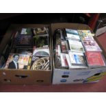 C.D.'s - A Large Quantity, mainly classical:- Two Boxes and Wicker Box