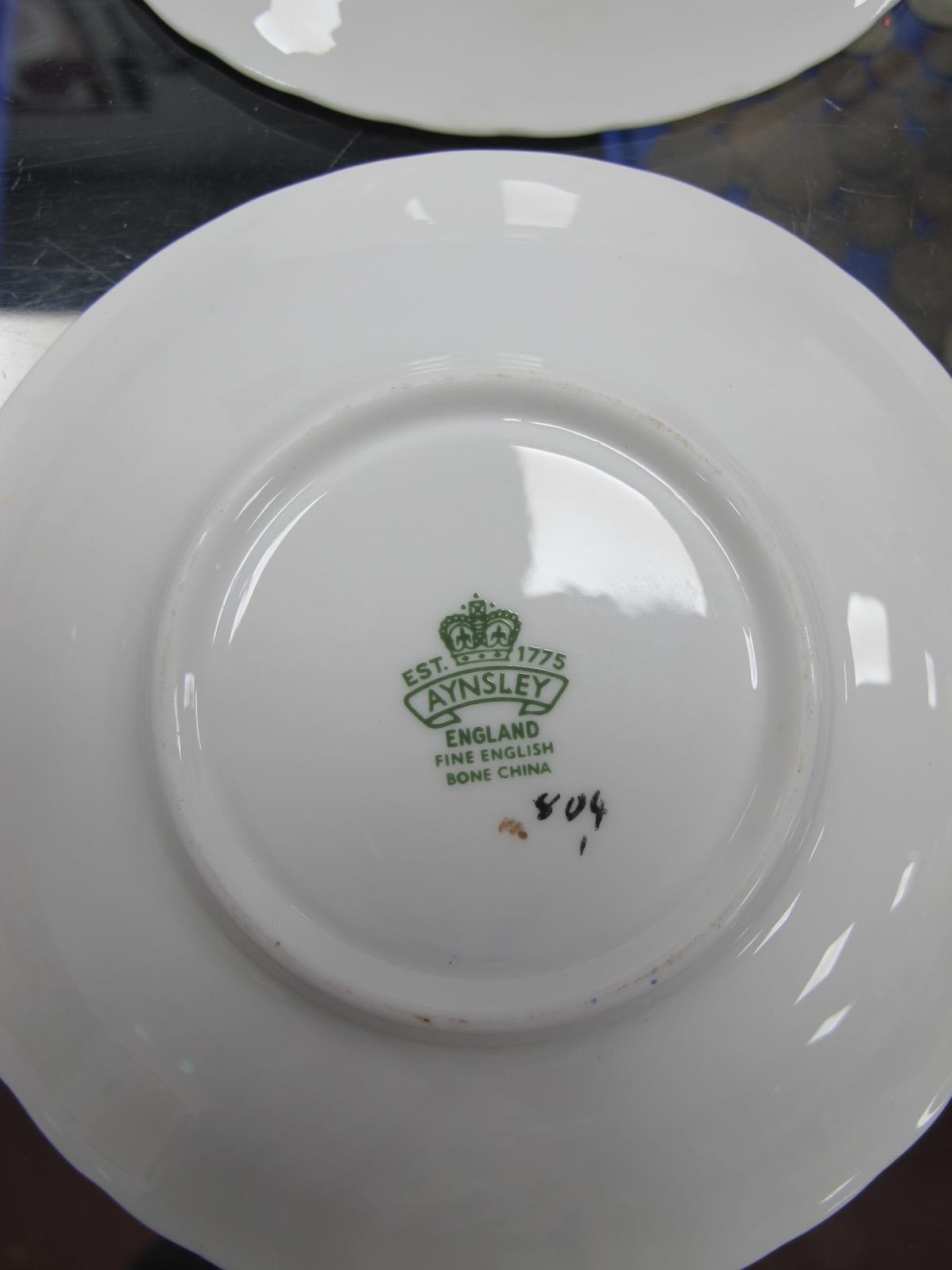 W & R Carlton Ware Jardiniere, pair of Aynsley handpainted cabinet cups and saucers, signed A. - Image 6 of 9