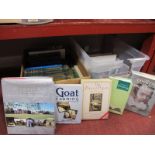 Two Boxes of General Interest Books, to include Hutchinson's I-IV, Oscar Wilde's London, Goat