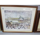 Terry Gorman 'Rag and Tag Market', Limited Edition Colour Print of 500, pencil signed, 38.5 x 50.