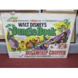 Poster - Double Bill Walt Disney's 'The Jungle Book' & 'Bullwhip Griffin',1967, S. & D.S Ltd printed