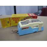 Dinky Toys Four Berth Caravan, with transparent roof, 117, in sellotaped box.