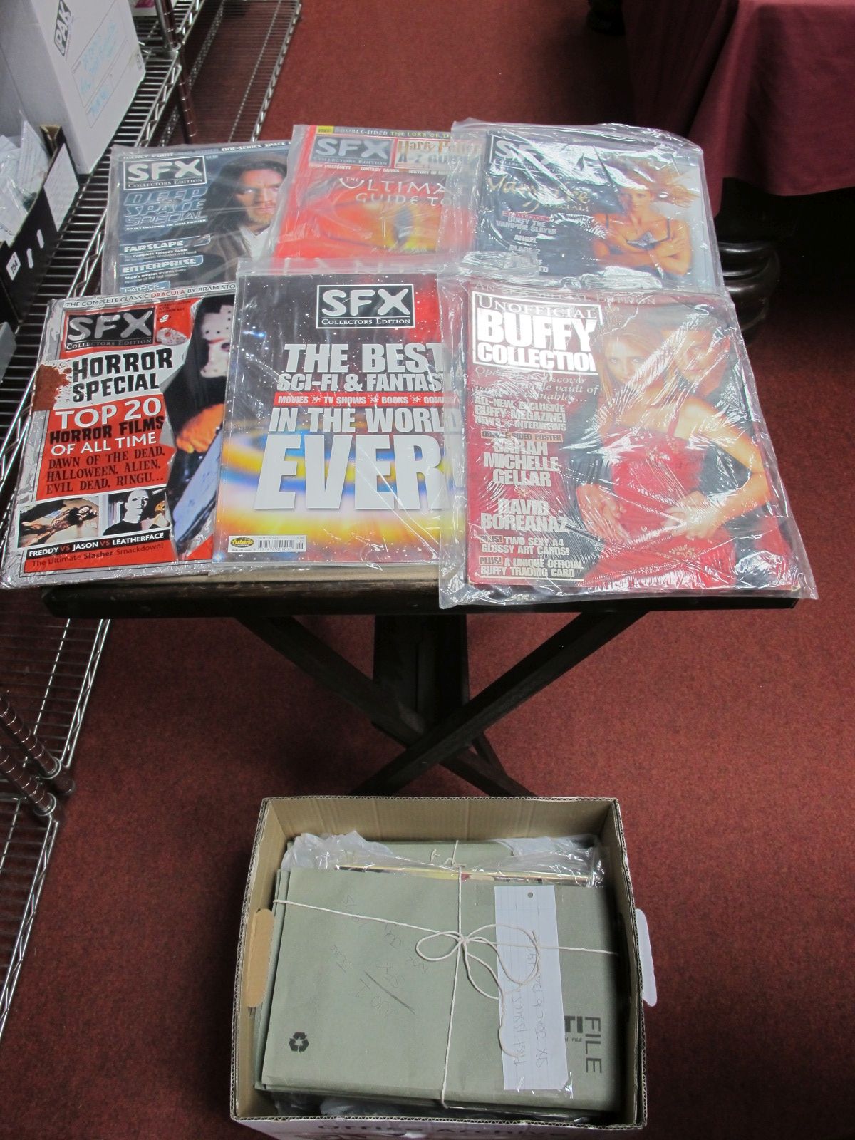 A Quantity of S.F.X Magazines, 95 - 96 - 1997, in cellophane, unchecked for complete runs:- One