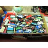 A Large Quantity of Loose Die Cast Advertising Lorries and Buses.