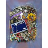 A Mixed Lot of Assorted Costume Jewellery :- One Box