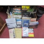 Two Boxes of General Interest Books, subjects include autobiographies, topography, travel and