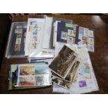 A Quantity of World Stamps, First Day Covers and Postcards.