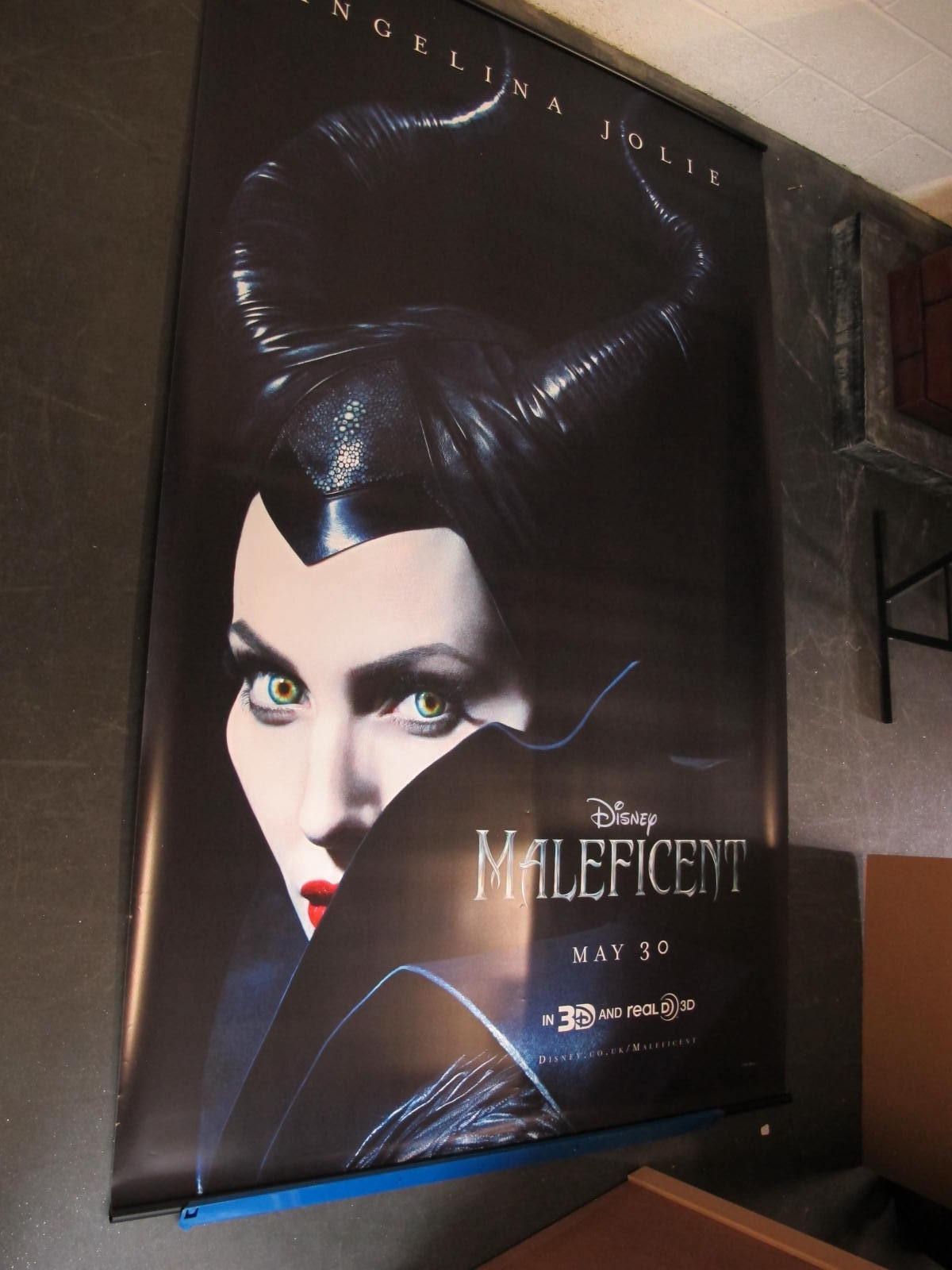 Maleficent, 2014 Official Cinema Banner, 244cm x 152cm.