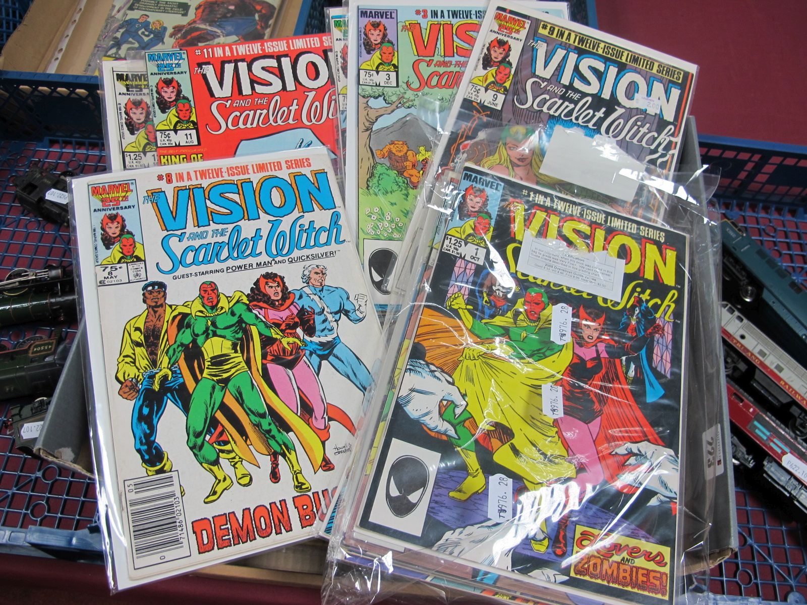 Marvel - The Vision and The Scarlet Witch, Complete Twelve Issue Limited Series of Comics 1 - 12, in