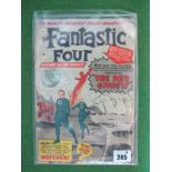The Fantastic Four #13/No.13, 9d, in used well read condition.