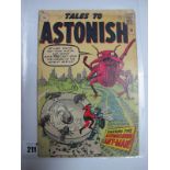 Tales of Astonish #39/No.39, 9d, in used well read condition.