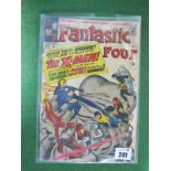 The Fantastic Four #28/No.28, 9d, in used well read condition.