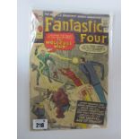 The Fantastic Four #20/No.20, 9d, in used well read condition.