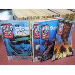 2000AD Judge Dredd Comics, approximately 200 issues/editions from #762 to #951, unchecked for