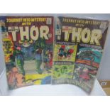 Journey Into Mystery with The Mighty Thor Issues #119/No.119 and #122/No.122, 9d, in used well