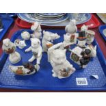 Crested Ware - Arcadian Black Cat, Holbeach, St Ives and Weston, Tam o Shanter terrier, other animal