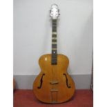 Epiphone Zenith Arch Top Acoustic Guitar, serial number M520 as stated on the internal label.